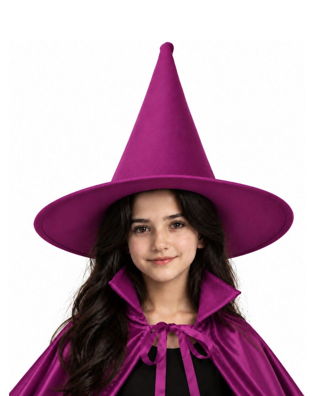 Halloween Cadı Şapkası Mor