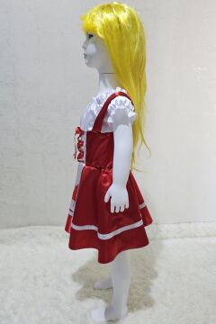 Kanada Kostümü Kız Çocuk | Kanadalı Kostümü Kız Çocuk