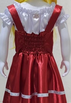 Kanada Kostümü Kız Çocuk | Kanadalı Kostümü Kız Çocuk