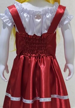 Kanada Kostümü Kız Çocuk | Kanadalı Kostümü Kız Çocuk