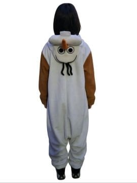 Olaf Kostümü | Karlar Ülkesi Olaf Pijama Tulum Kostüm