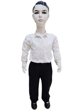 Siyah Pantolon Beyaz Gömlek Takım