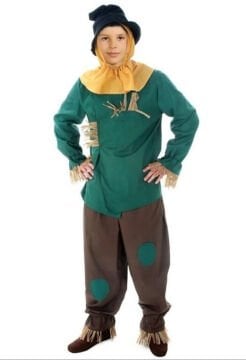 Oz Scarecrow Korkuluk Kostümü Çocuk