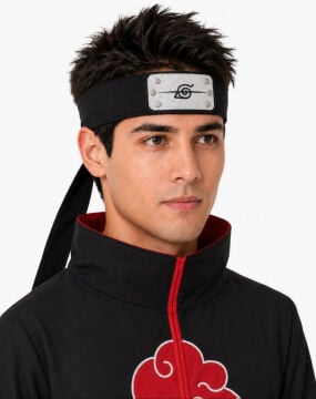 Naruto Itachi Akatsuki Alın Bandı Yetişkin – Siyah