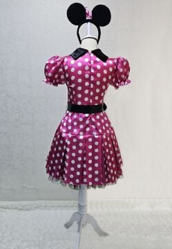 Yetişkin Minnie Mouse Kostümü Pembe
