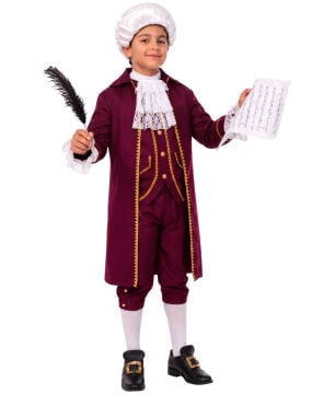 Wolfgang Amadeus Mozart Kostümü Çocuk