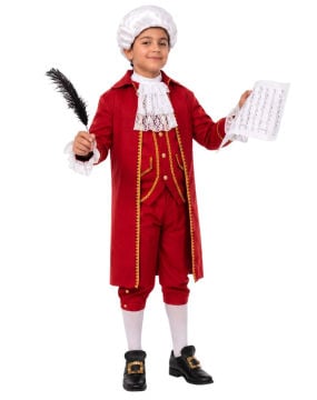 Wolfgang Amadeus Mozart Kostümü Çocuk