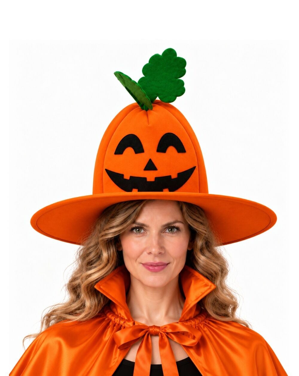 Yetişkin Halloween Bal Kabağı Şapkası