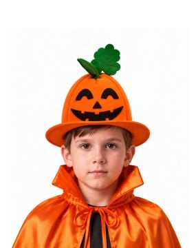 Çocuk Halloween Bal Kabağı Melon Şapka