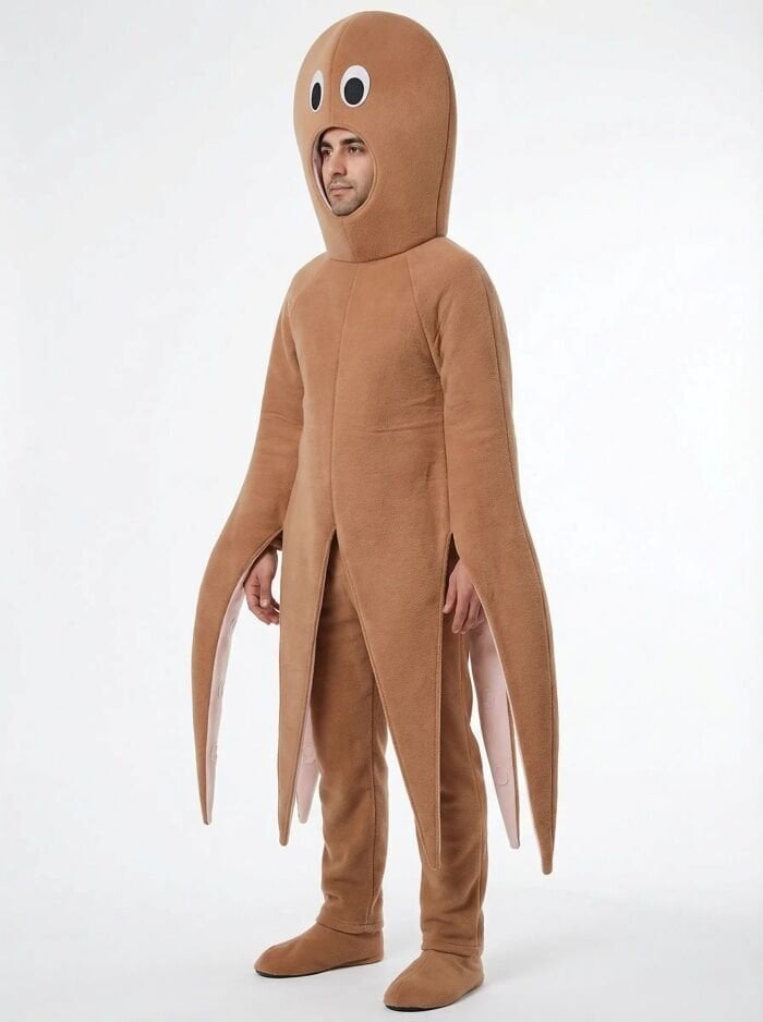 Ahtapot Kostümü Yetişkin