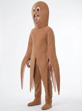 Ahtapot Kostümü Yetişkin