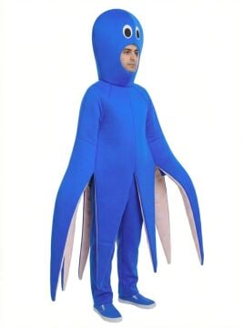 Ahtapot Kostümü Yetişkin