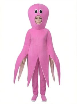 Ahtapot Kostümü Yetişkin