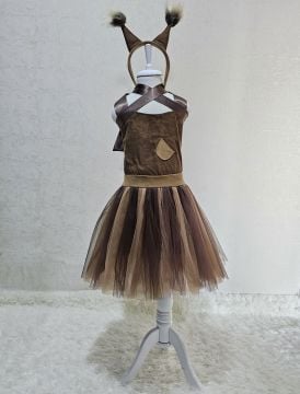 Sincap Kostümü Kız | Sincap Tütü Kostüm