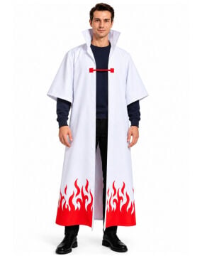 Minato Namikaze Cosplay Pelerini Yetişkin