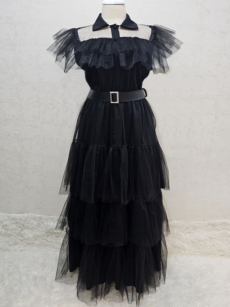 Wednesday Kostümü Yetişkin