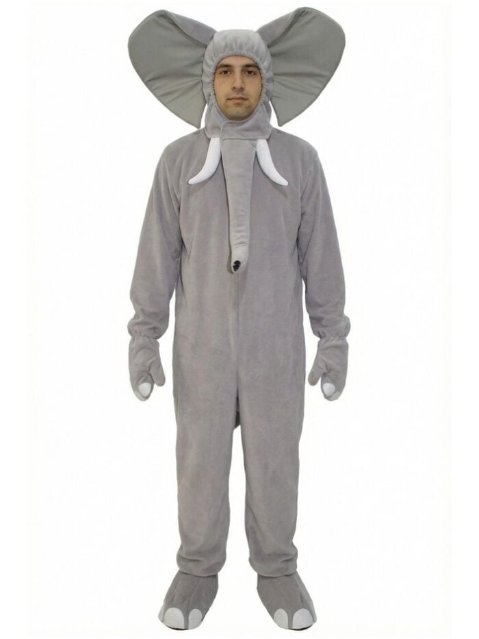 Fil Kostümü Yetişkin