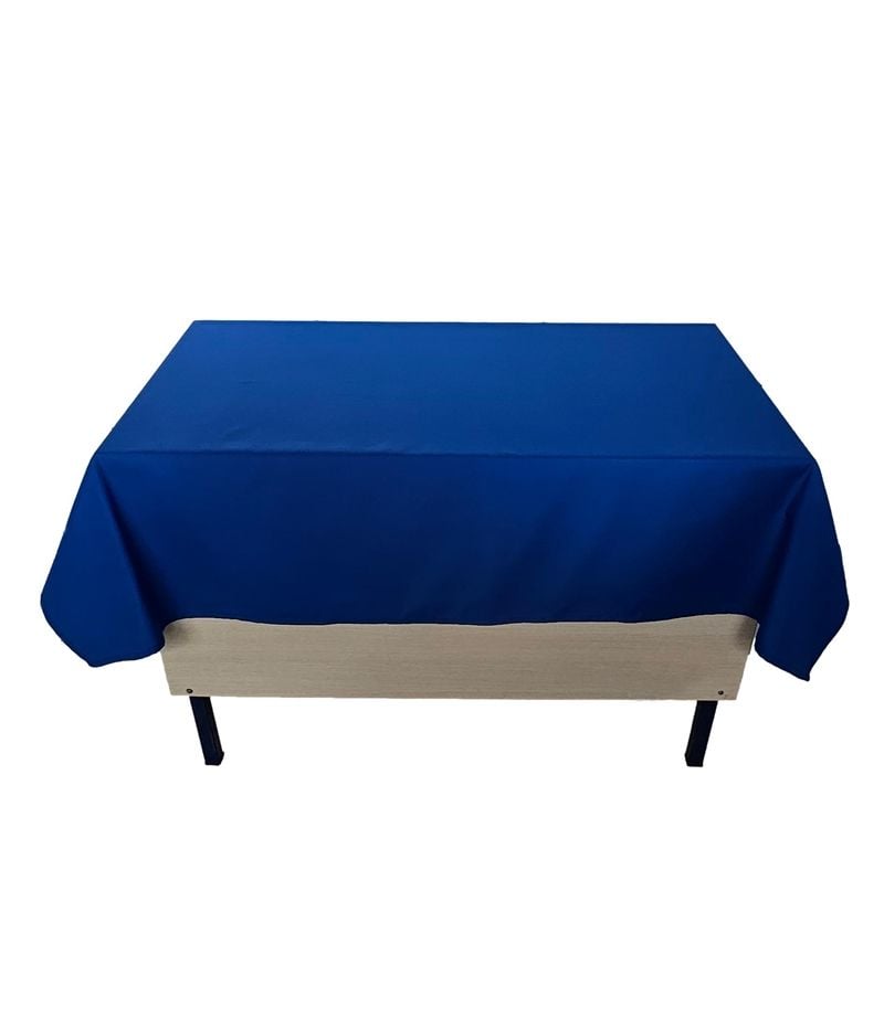 Öğretmen Masa Örtüsü Mavi (Pamuklu)