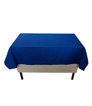 Öğretmen Masa Örtüsü Mavi (Pamuklu)