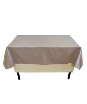 Öğretmen Masa Örtüsü Bej Rengi (Pamuklu)