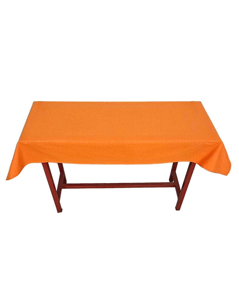 Sıra Örtüsü Pamuklu Turuncu (40 X 110 cm Ölçülerindeki Sıralar İçin)