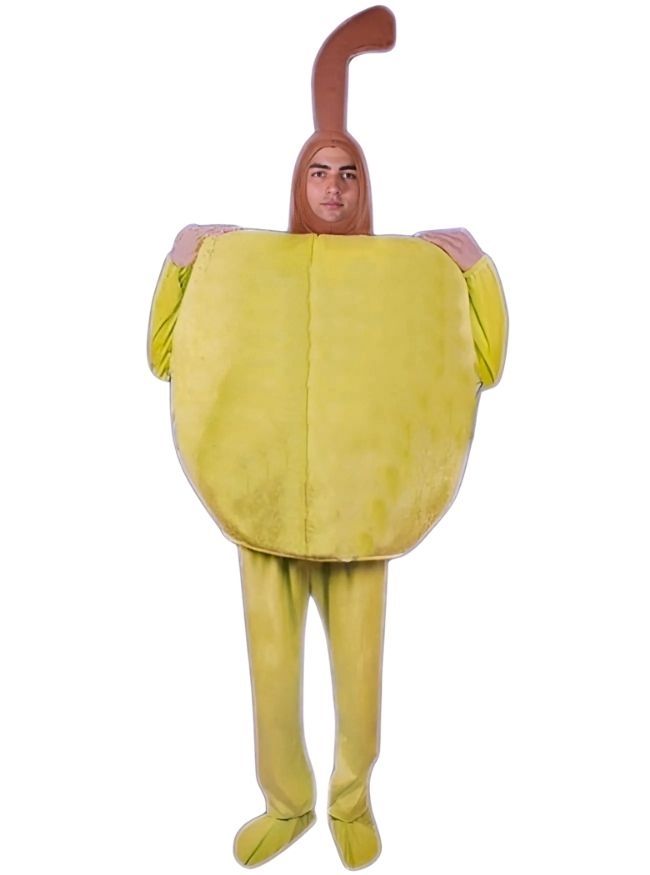 Elma Kostümü Yetişkin Sarı - XXL Beden