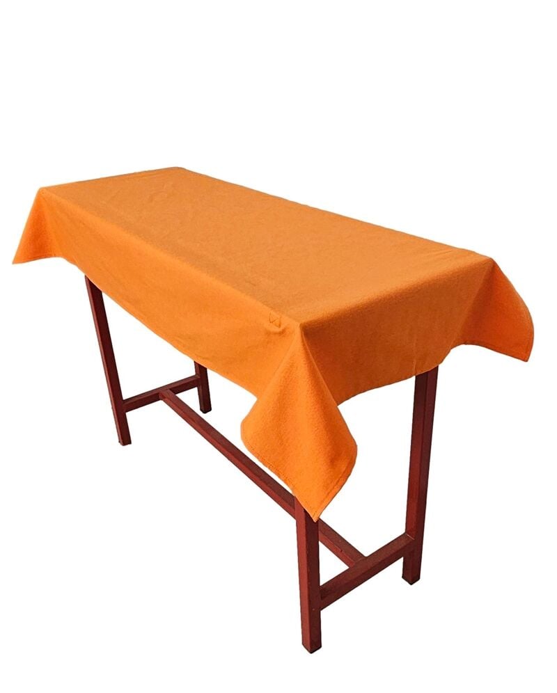 Sıra Örtüsü Pamuklu Turuncu (40 X 120 cm Ölçülerindeki Sıralar İçin)