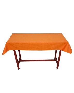 Sıra Örtüsü Pamuklu Turuncu (40 X 120 cm Ölçülerindeki Sıralar İçin)
