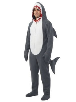 Köpek Balığı Kostümü Yetişkin
