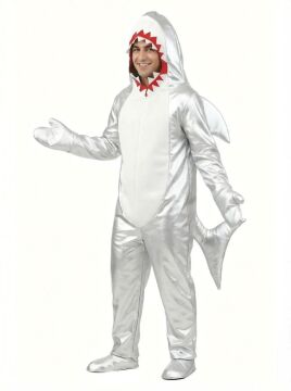 Köpek Balığı Kostümü Yetişkin