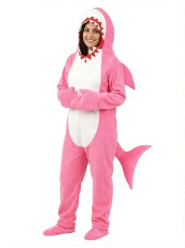 Köpek Balığı Kostümü Yetişkin