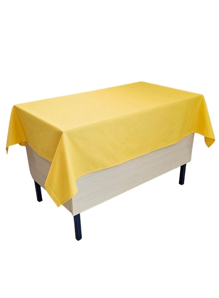 Öğretmen Masa Örtüsü Sarı (Pamuklu)