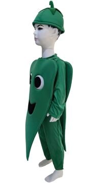 Biber Kostümü Yeşil | Biber Kıyafeti