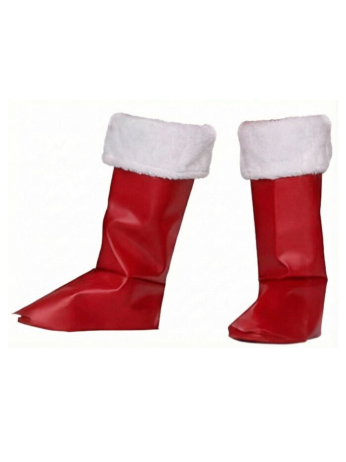 Noel Çizmesi Çocuk 6-7 Yaş - Kırmızı