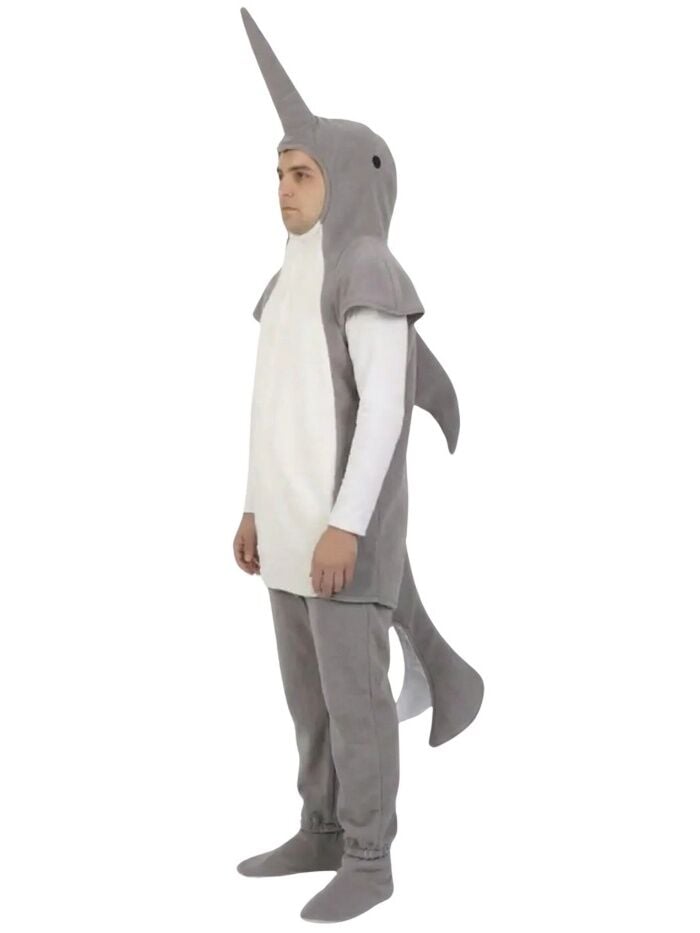 Yunus Balığı Kostümü Yetişkin