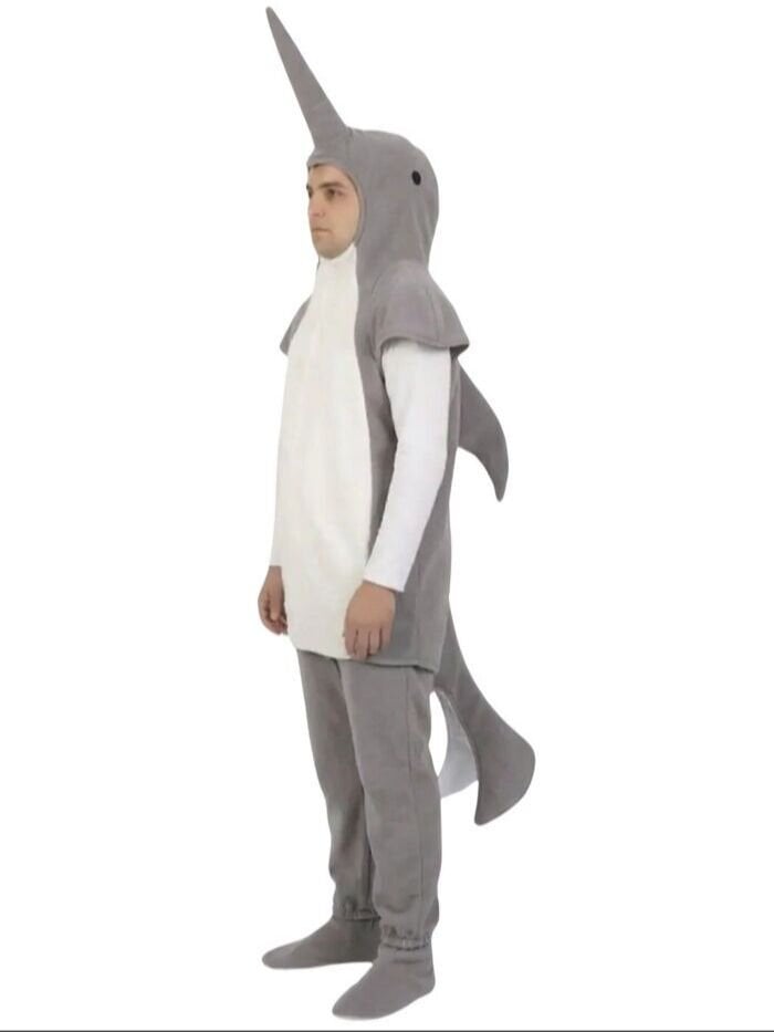 Yunus Balığı Kostümü Yetişkin