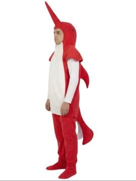 Yunus Balığı Kostümü Yetişkin