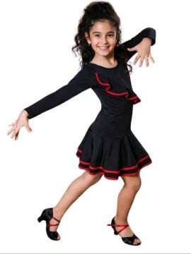 Latin Dans Kostümü Kız