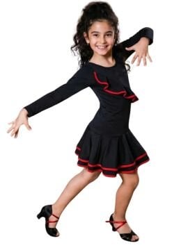 Latin Dans Kostümü Kız