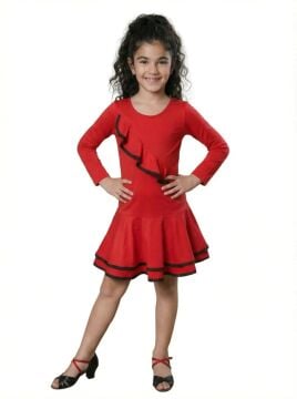 Latin Dans Kostümü Kız