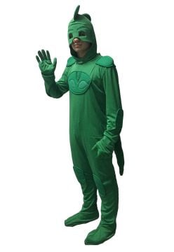 Pijamaskeliler Kertenkele Kostümü Yetişkin