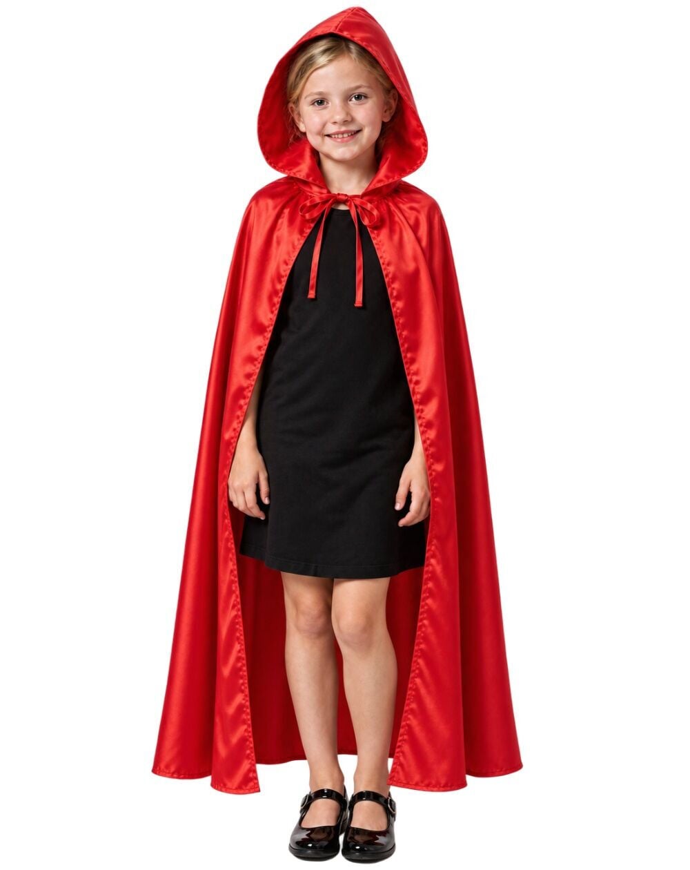 Halloween Kapüşonlu Kırmızı Pelerin Çocuk