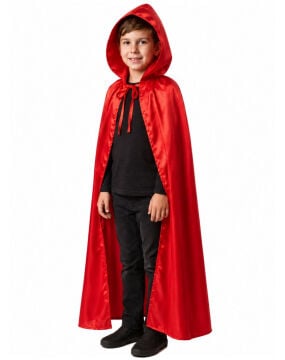 Halloween Kapüşonlu Kırmızı Pelerin Çocuk