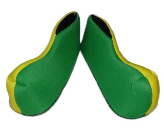 Palyaço Ayakkabısı Yetişkin Sarı-Yeşil